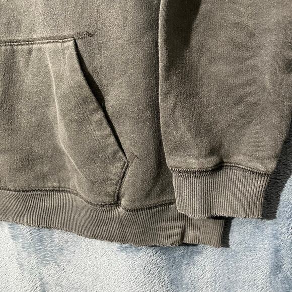 PINK Black Long Sleeved‎ Pullover Hoodie With Front Pocket Women’s Size Small - Picture 3 of 7